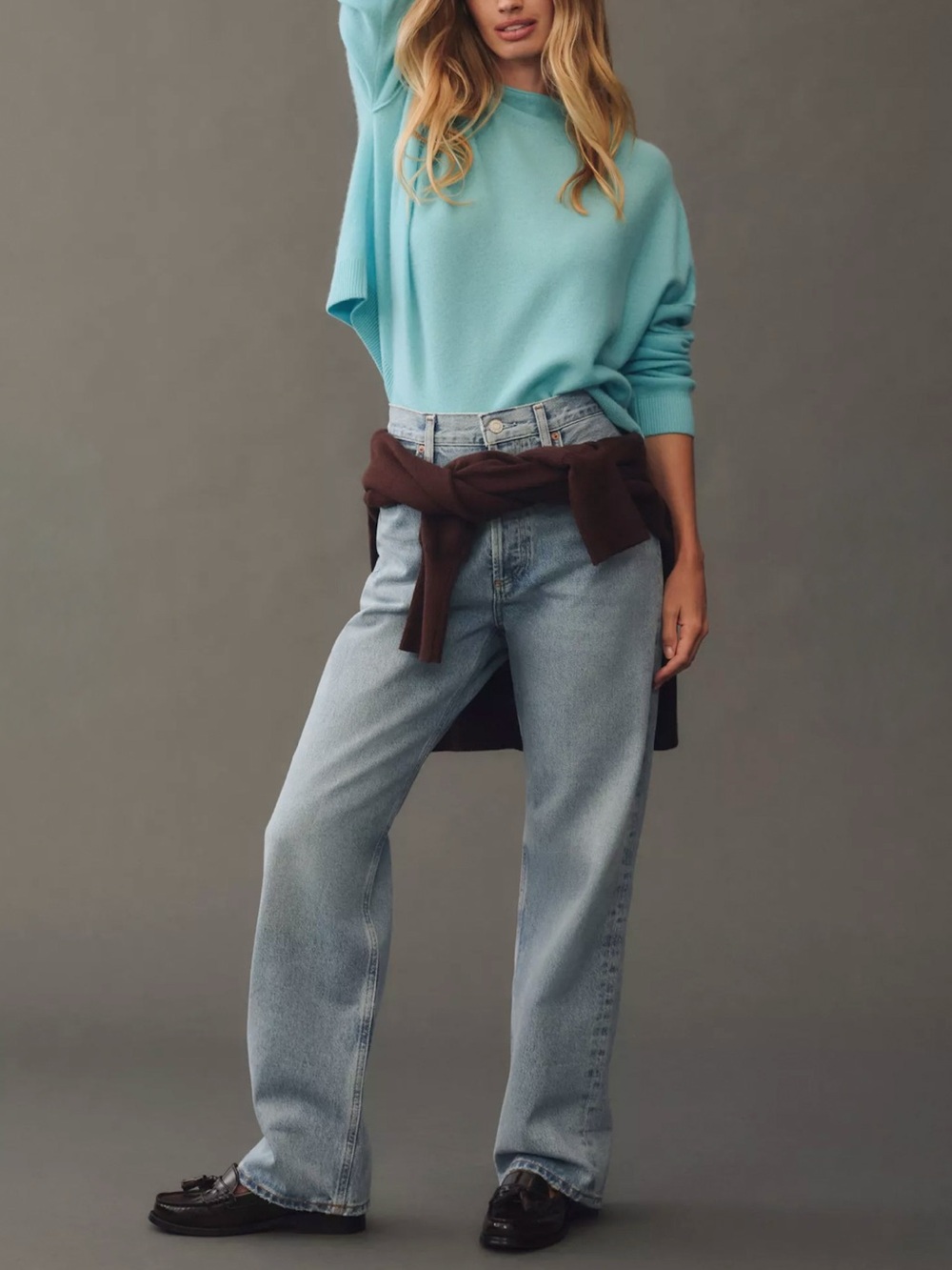 Pistola Women's Straight Leg Jeans in Light Blue